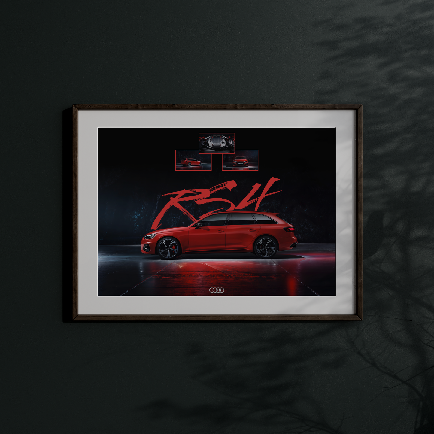 Audi RS4 – Everyday Utility with a Racing Pulse Wall Art