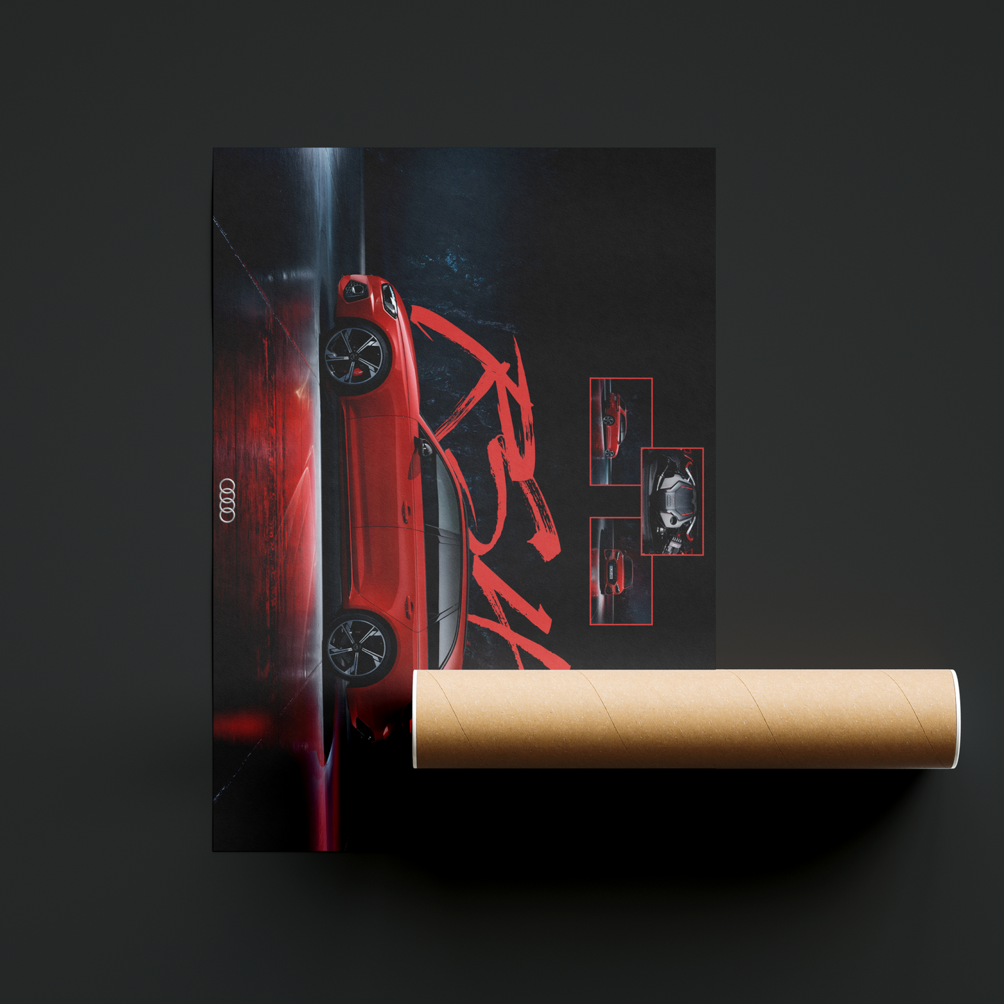 Audi RS4 – Everyday Utility with a Racing Pulse Wall Art