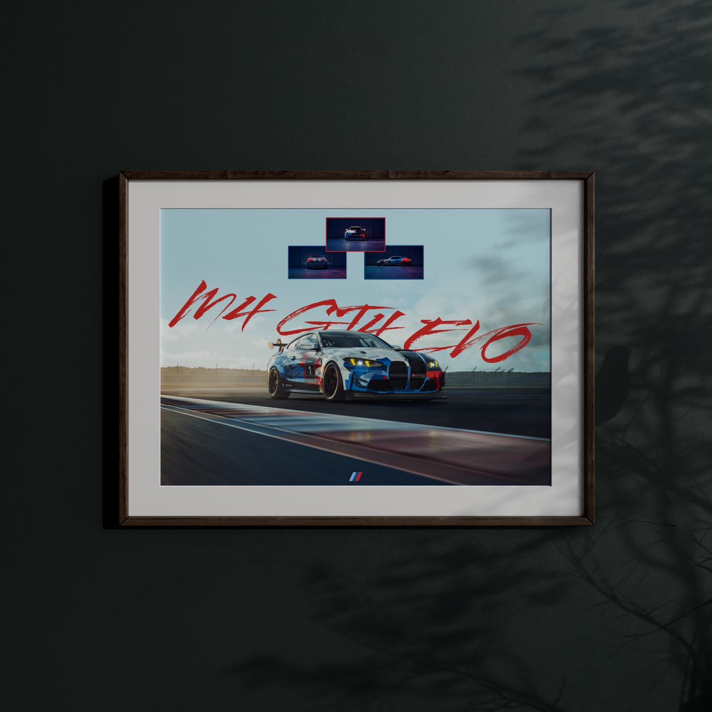 BMW M4 GT4 Evo – Balanced Power, Pure Race Wall Art
