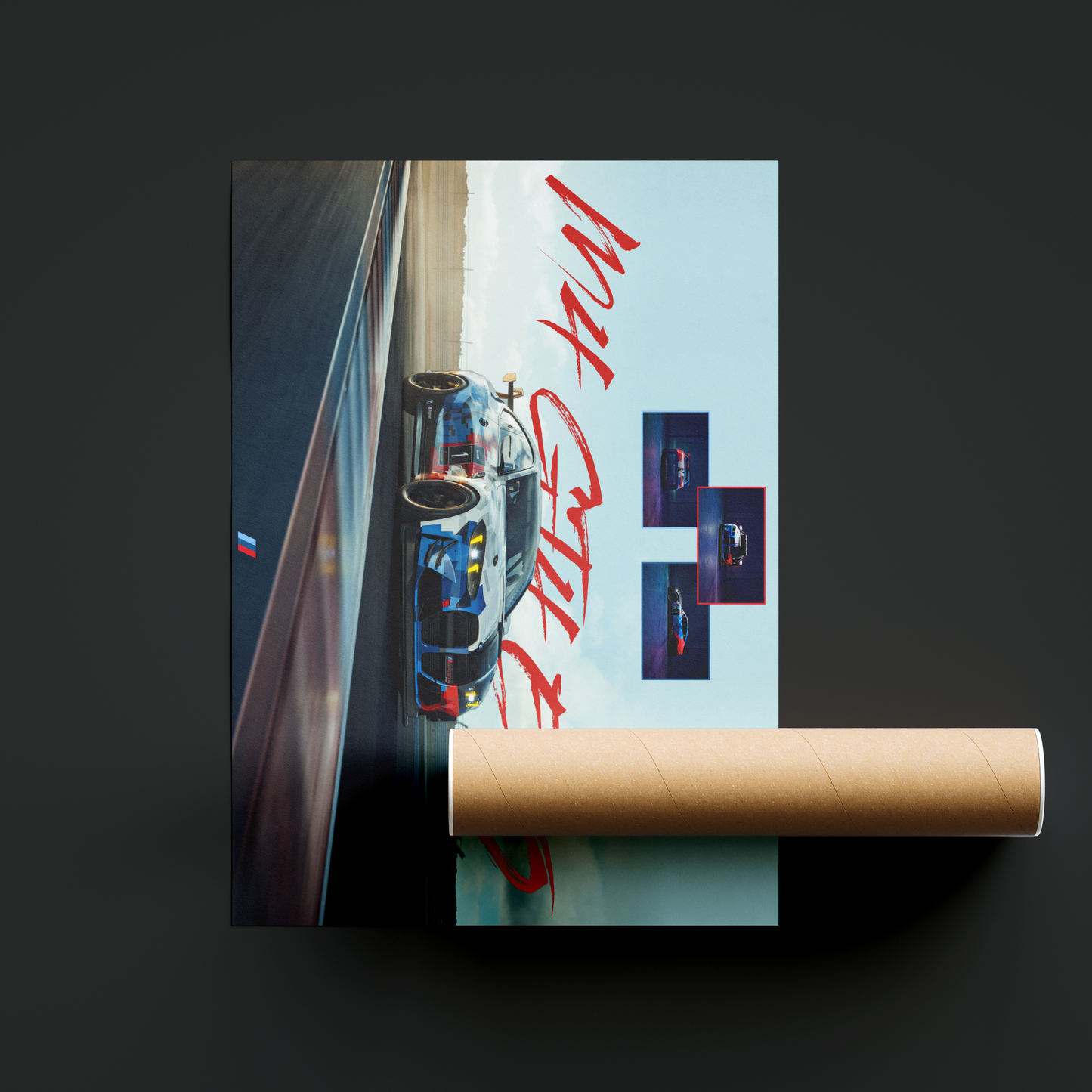 BMW M4 GT4 Evo – Balanced Power, Pure Race Wall Art