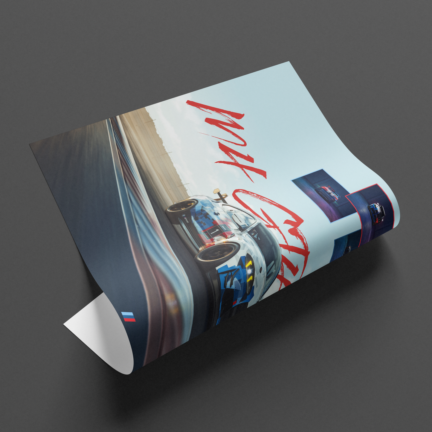 BMW M4 GT4 Evo – Balanced Power, Pure Race Wall Art