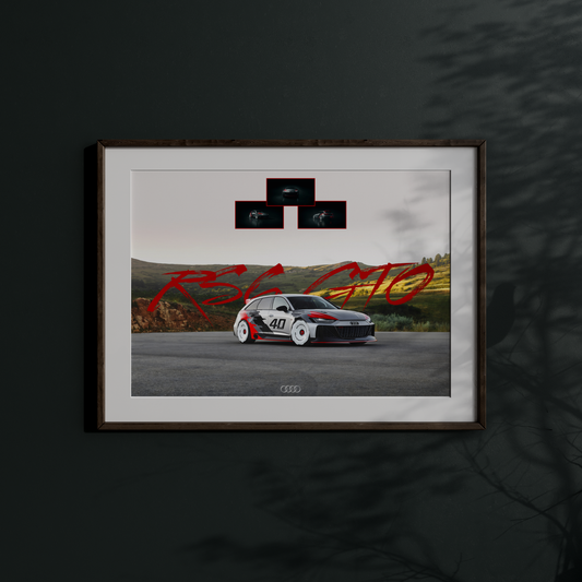 Audi RS6 GTO – A Homage to Racing Greatness Wall Art