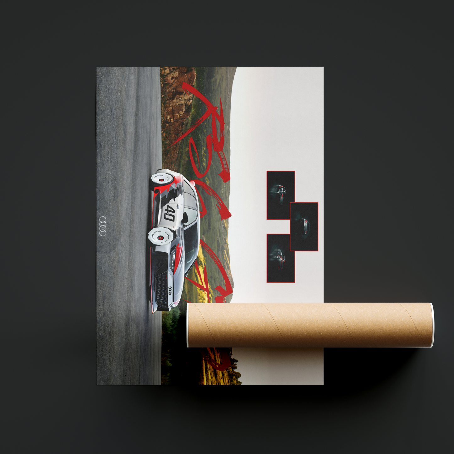 Audi RS6 GTO – A Homage to Racing Greatness Wall Art