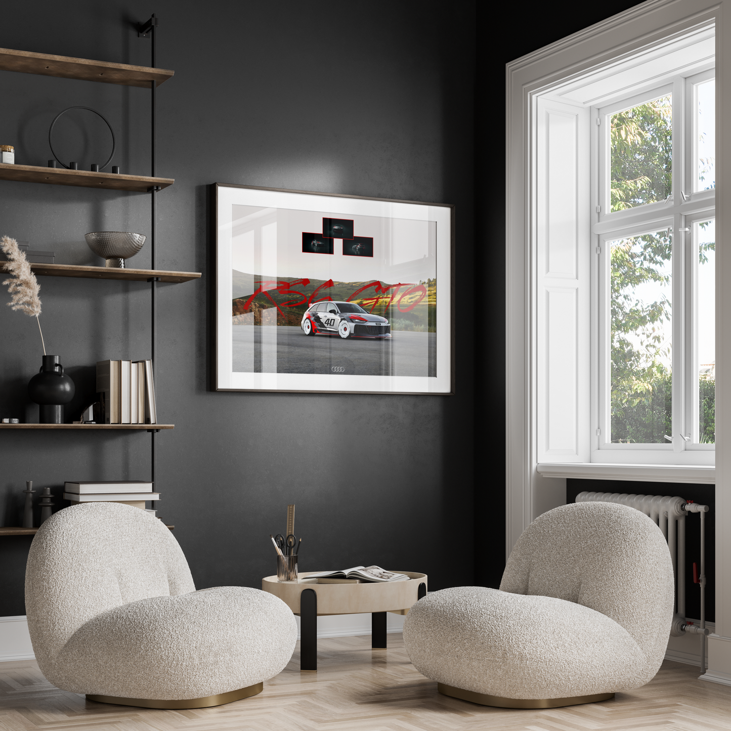 Audi RS6 GTO – A Homage to Racing Greatness Wall Art
